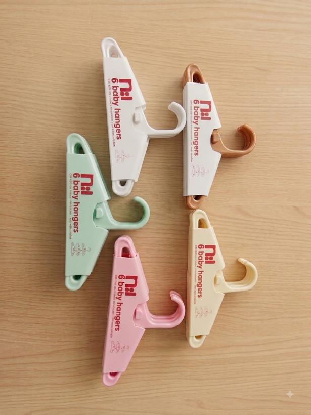 آویز لباس کودک مدل m بسته ۶عددی