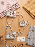 آویز لباس مرواریدی minel تکی